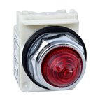 Piloto de Señalización Incluye LED de Alta Luminosidad, 120 VAC/DC Rojo