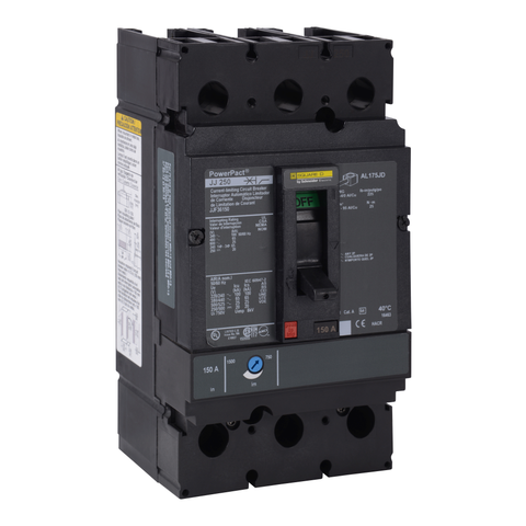 Interruptor Automático PowerPact Termomagnético, 3P, Frame J, 250A, 65kA/480 VAC