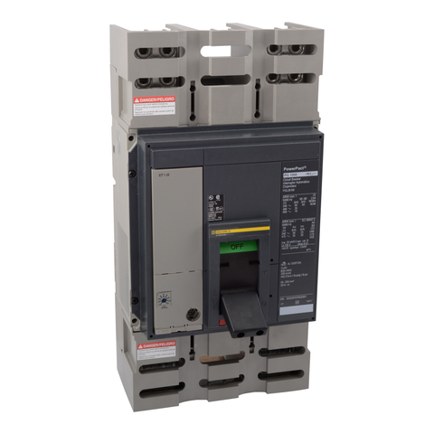 Interruptor Automático PowerPact Electrónico, 3P, Frame P, 480-1200 A, 65kA/480 VAC