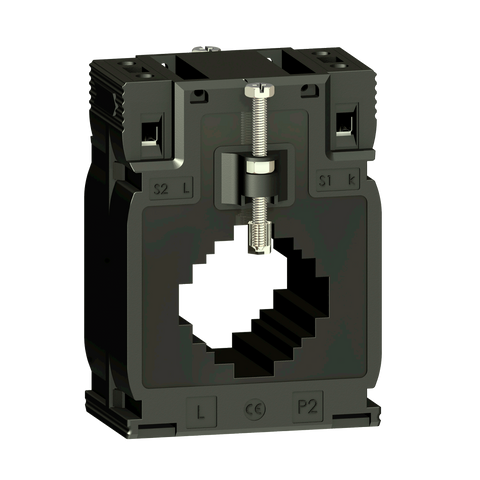 Transformador Corriente de Núcleo Cerrado PowerLogic 800/5 A, Tipo MC, Diámetro 32mm