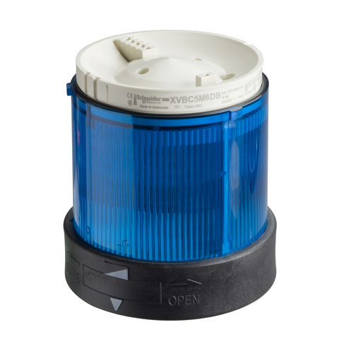 Elemento Luminoso (Incluye Lámpara LED), Permanente, 24 V, Azul