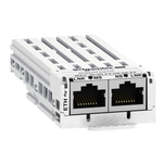 Módulo de Comunicación Ethernet / IP, ModbusTCP, MultiDrive - Link, 2RJ 45