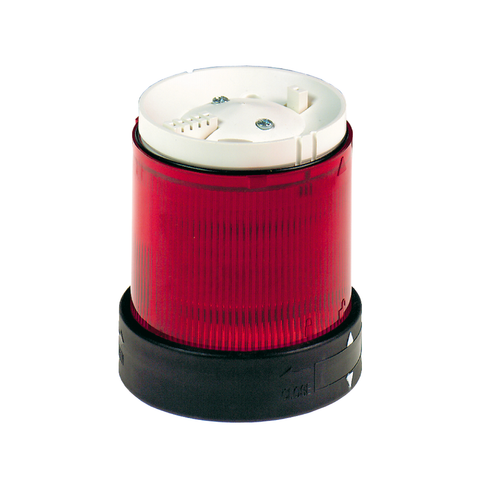 Elemento Luminoso (Incluye Lámpara LED), Intermitente, 230 VAC, 70mm, Rojo