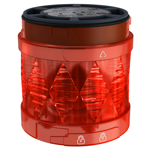 Elemento Luminoso (Incluye Superbrillante), Permanente, 24 VAC/DC, Rojo