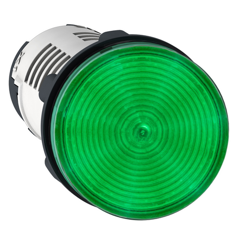 Piloto de Señalización IP65 - Nema 4 - Nema 12, LED Integrado 230…240 VAC, Verde