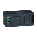 Controlador Lógico Modicon M241, 240 VDC, 24 PNP/NPN, 24 VDC, 16 PNP, Ethernet + 2 Serie