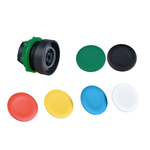Cabeza Plástica para Pulsadores Rasantes (Plaquetas de 6 Colores) con Retono (Asociar con XB5, XAL)