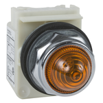 Piloto de Señalización Incluye LED de Alta Luminosidad, 24 VAC/DC Amarillo
